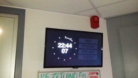 Studio-Clock-Display